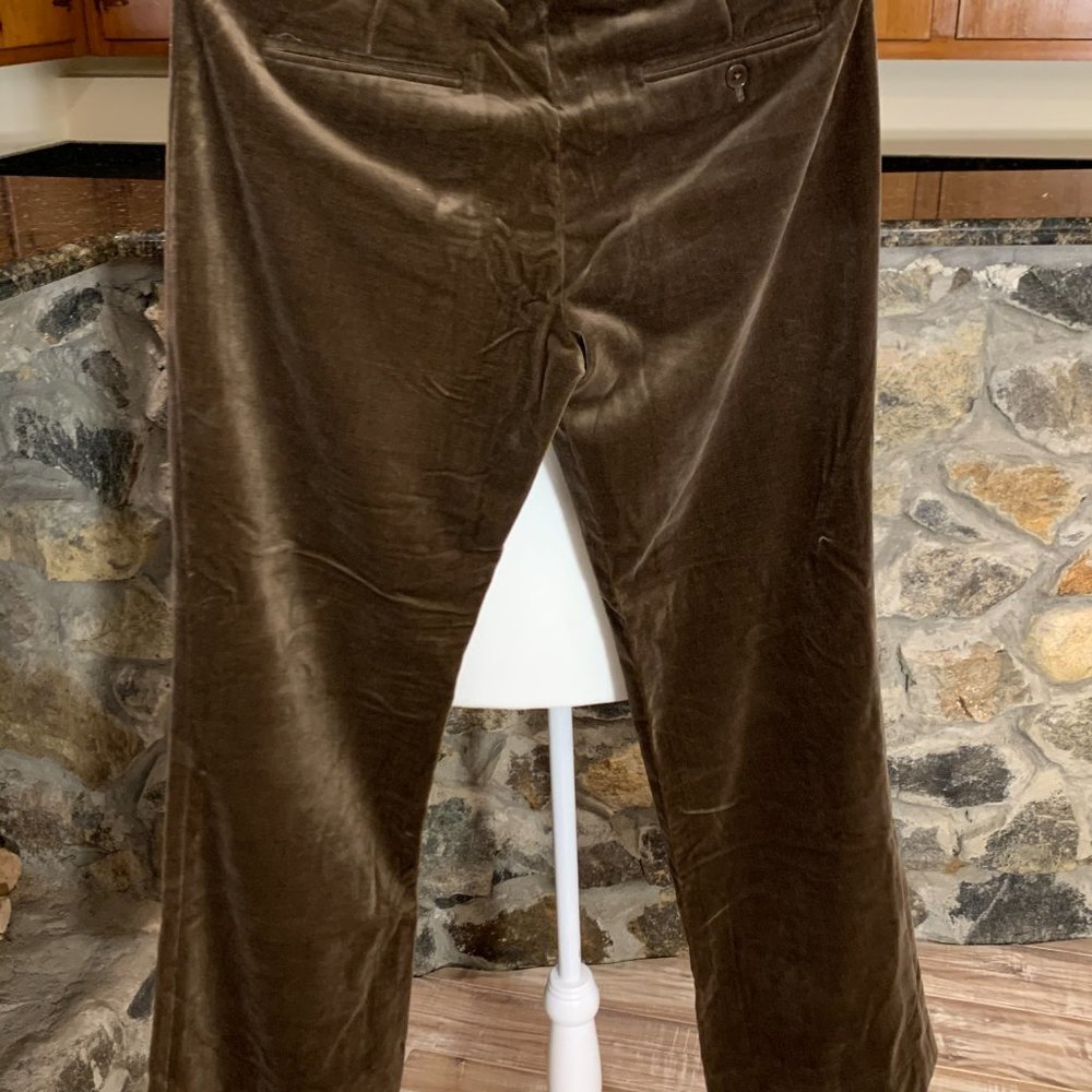 ralph lauren two piece brown suede women pant suit - Picture 4 of 11